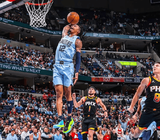 太阳横扫灰熊,莫兰特高光表现 太阳横扫灰熊,莫兰特高光表现